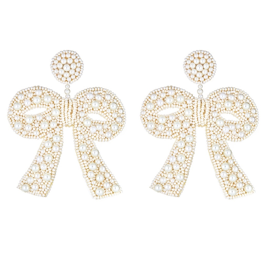 French and Ford Fifi Popcorn Pearl Earrings